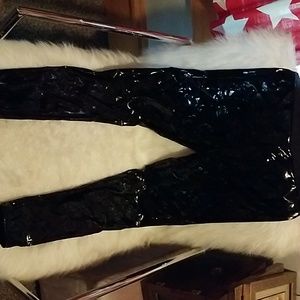 Pvc stretch pants